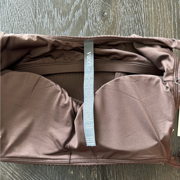 Vuori Inversion Rib Support Tank NWT Small Java Brown - Picture 12 of 15